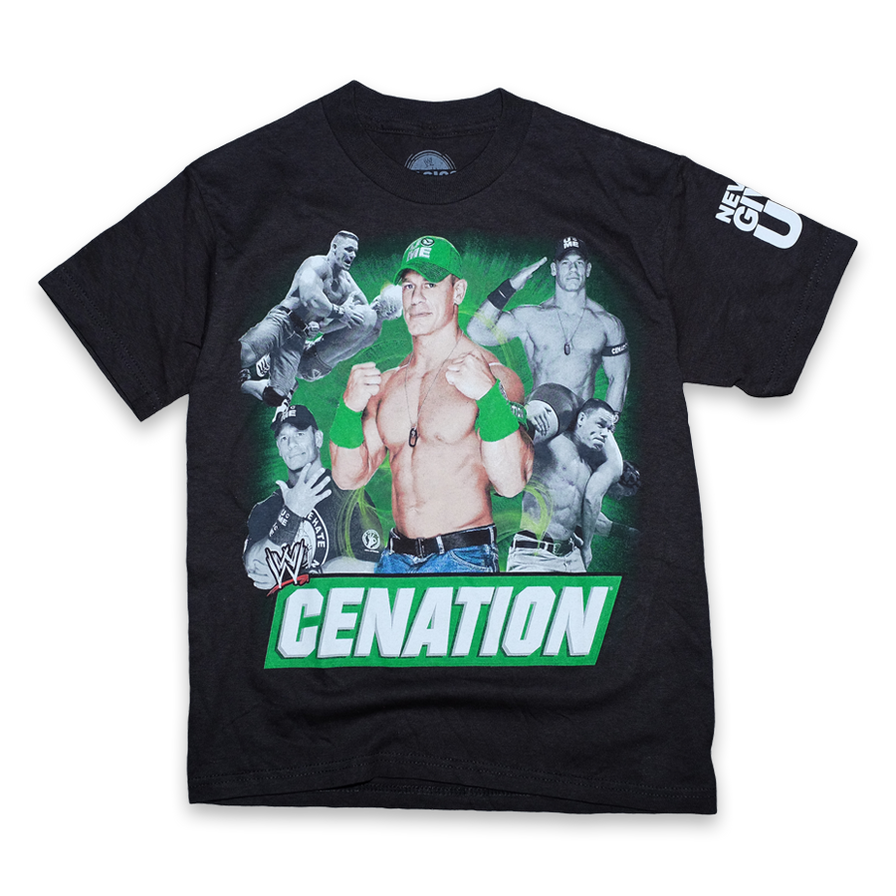 Vintage John Cena T-Shirt Kids Medium