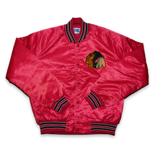 Chalk Line Chicago Black Hawks Jacket Medium - Double Double Vintage