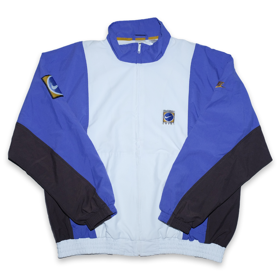 Vintage Nike Challenge Court Track Jacket Large - Double Double Vintage