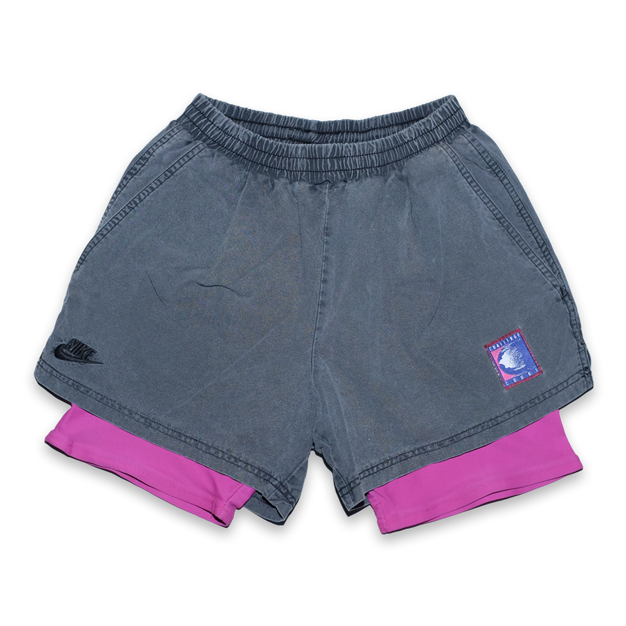 Vintage Nike Challenge Court Shorts Small - Double Double Vintage