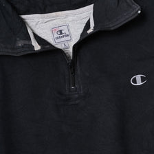 Vintage Champion Q-Zip Sweater Large