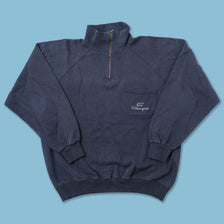 Vintage Champion Q-Zip Sweater Large