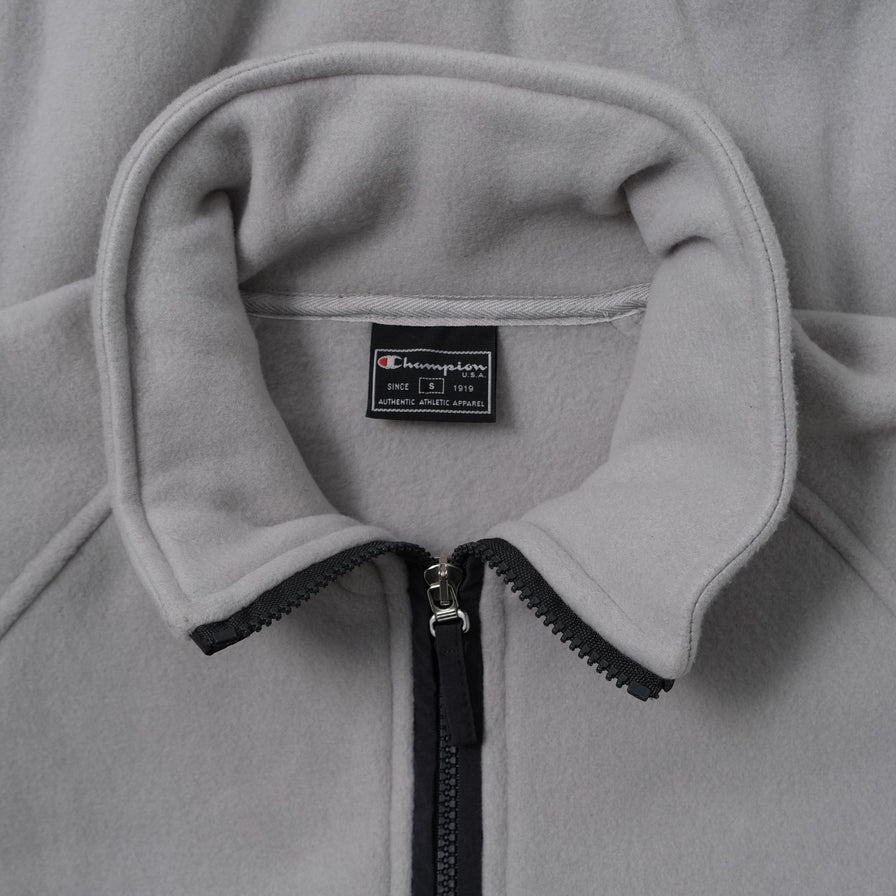 Vintage Champion Q-Zip Fleece Small