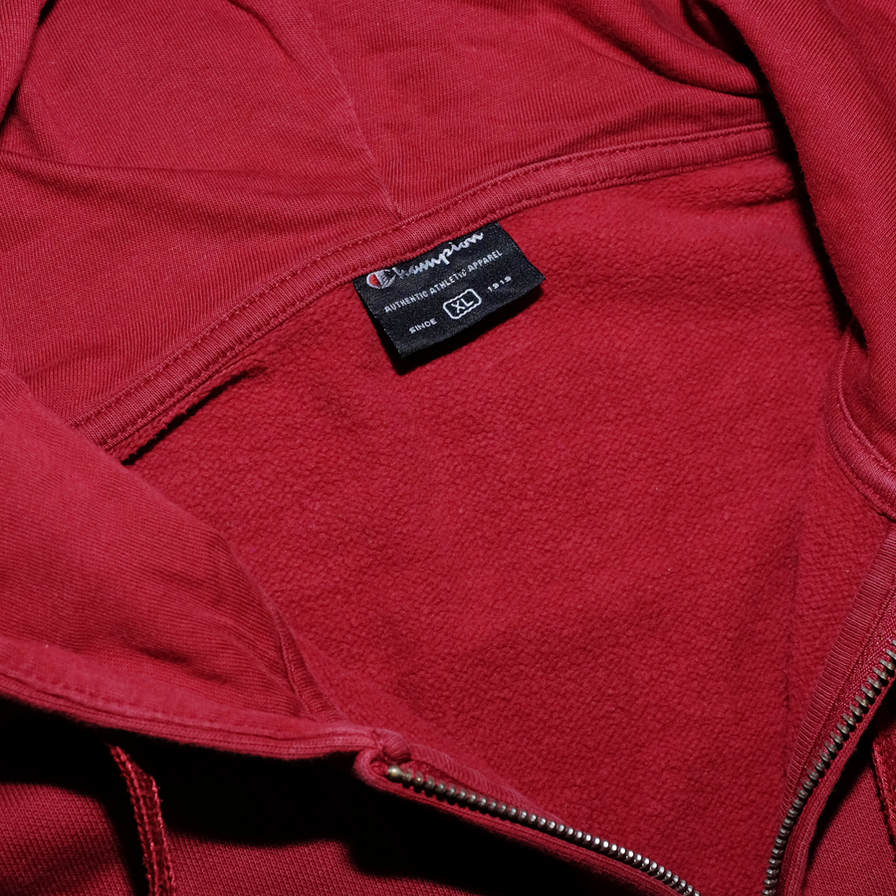 Vintage Champion Zip Hoodie XLarge - Double Double Vintage