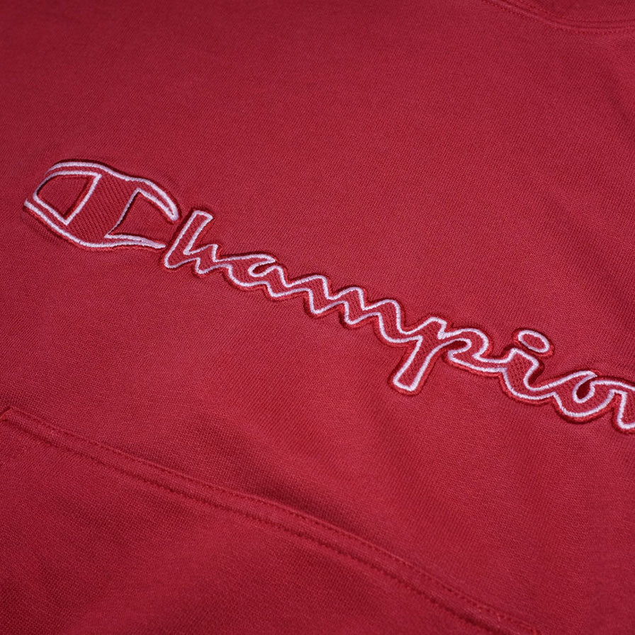 Champion Logo Hoody Medium / Large - Double Double Vintage