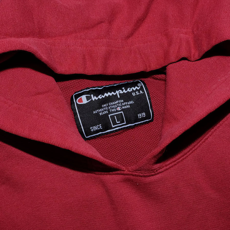 Champion Logo Hoody Medium / Large - Double Double Vintage