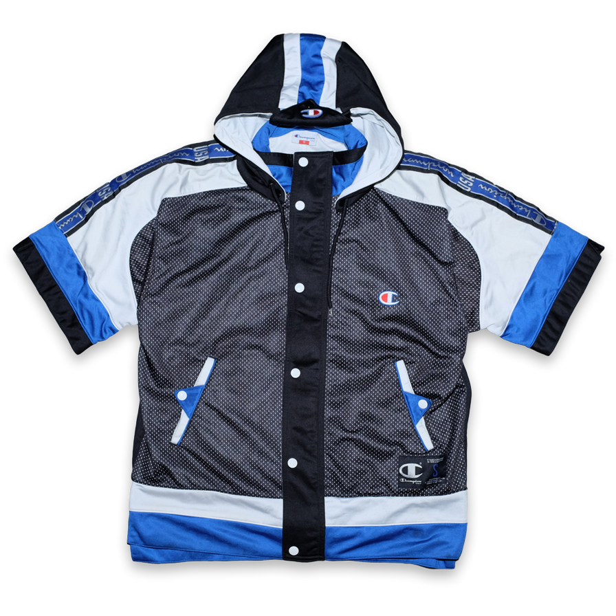 Vintage Champion Shortsleeve Track Jacket Small / Medium