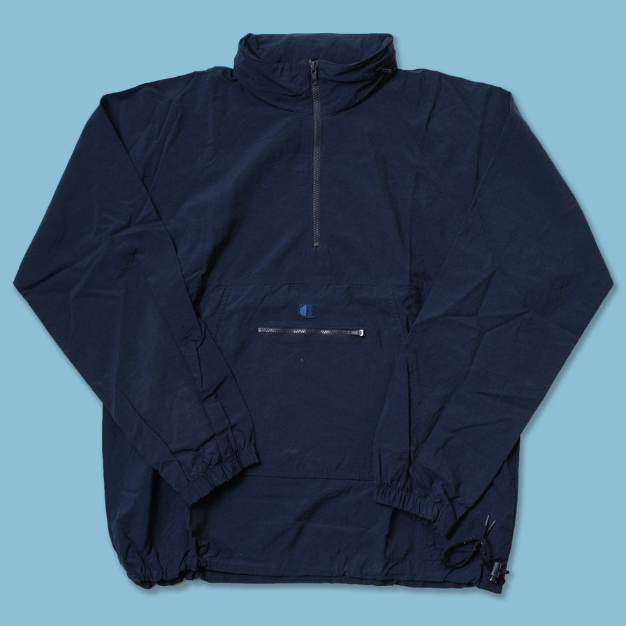 Vintage Champion Q-Zip Windbreaker Large