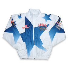 Vintage Champion Atlanta 1996 Olympic Games Track Jacket Large - Double Double Vintage