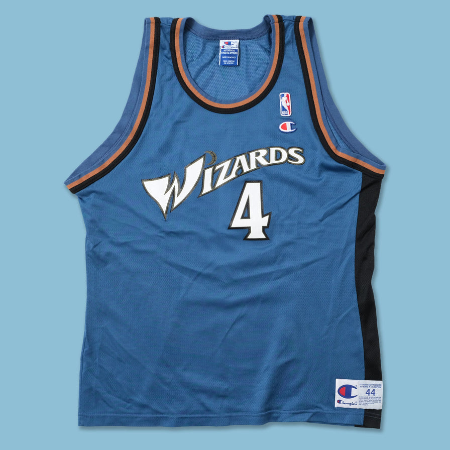 Vintage Champion Washington Wizards Webber Jersey Large