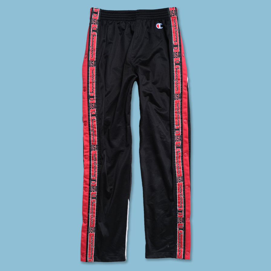 Vintage Champion Button Track Pants Large