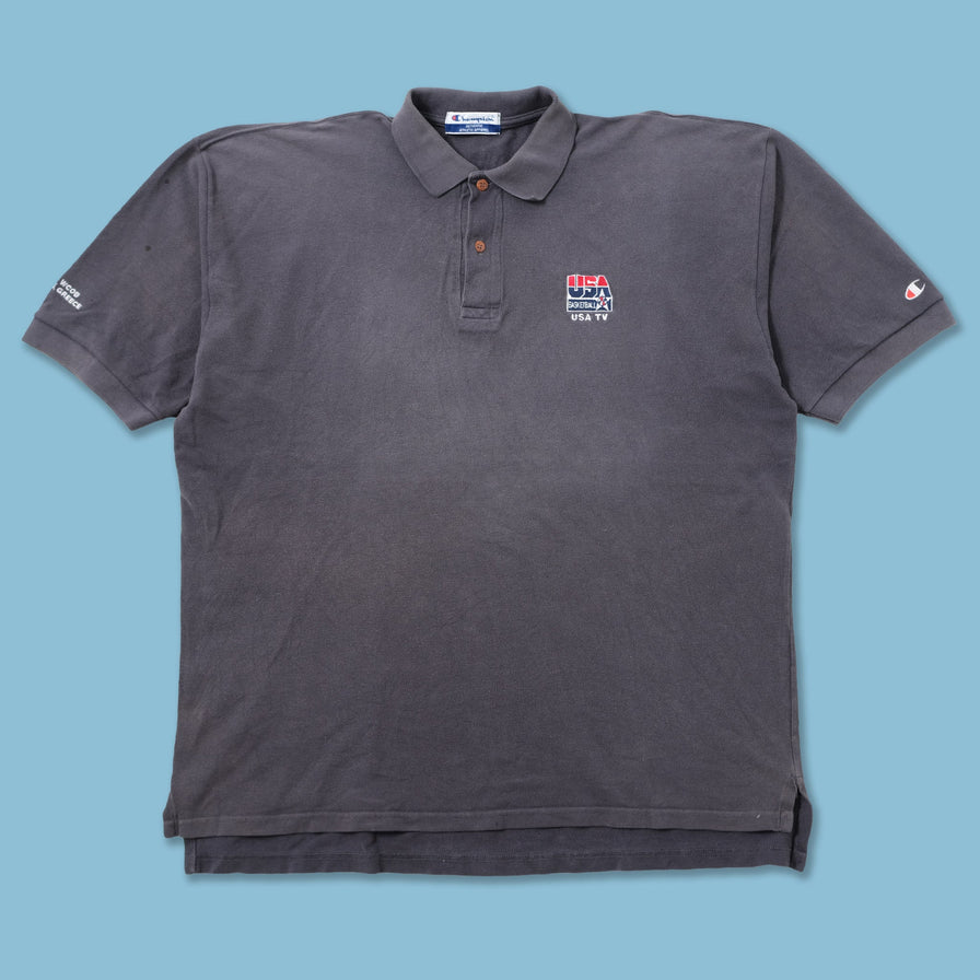 Vintage Champion USA Basketball Polo XXL