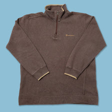 Vintage Champion Q-Zip Sweater Large