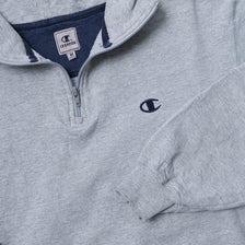 Vintage Champion Q-Zip Sweater Medium