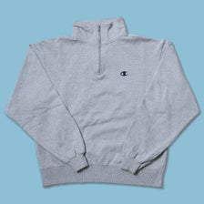 Vintage Champion Q-Zip Sweater Medium