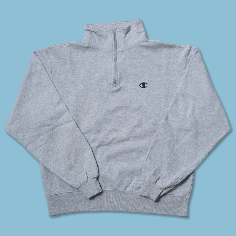 Vintage Champion Q-Zip Sweater Medium