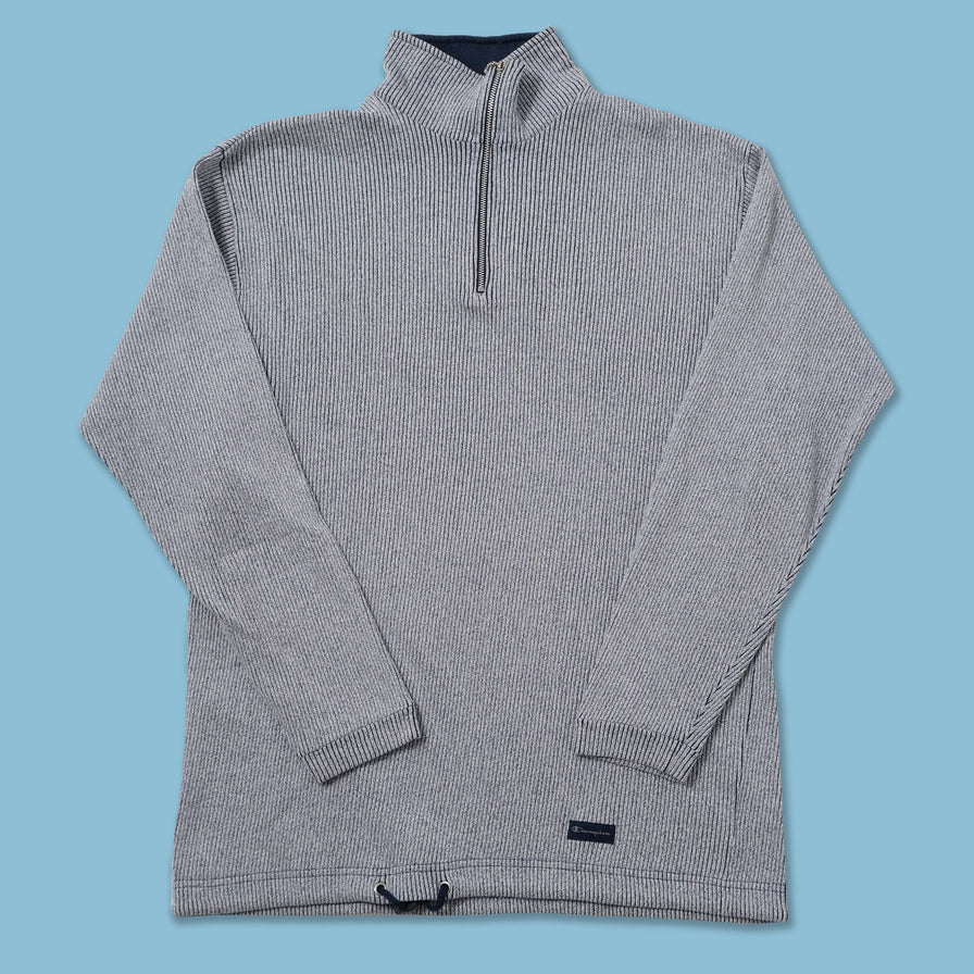 Vintage Champion Q-Zip Sweater Medium / Large