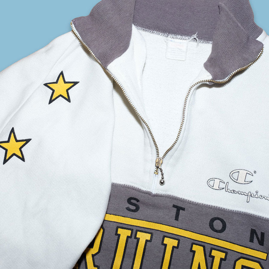 Vintage Champion Q-Zip Sweater Medium - Double Double Vintage