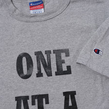 Vintage Champion One At A Time T-Shirt Medium