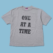 Vintage Champion One At A Time T-Shirt Medium
