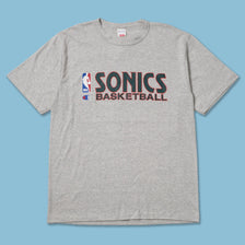 Vintage Deadstock Champion Seattle Supersonics T-Shirt Large