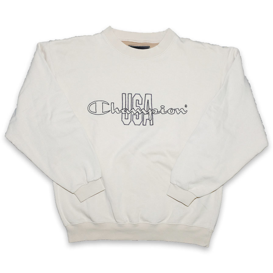 Vintage Champion USA Sweater Medium