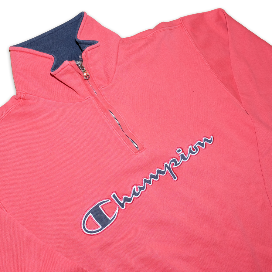 Champion Q-Zip Sweater Small - Double Double Vintage