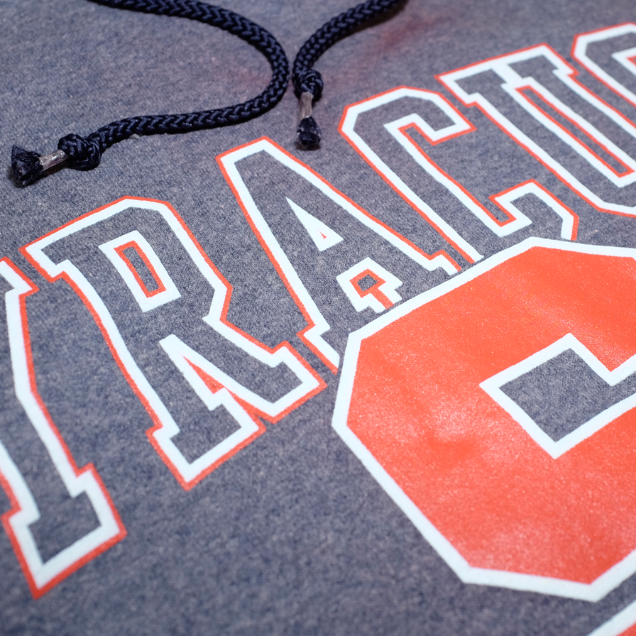 Champion Syracuse Hoody Bleach Large - Double Double Vintage