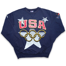 Vintage Champion Atlanta 1996 Olympics USA Sweater XLarge - Double Double Vintage