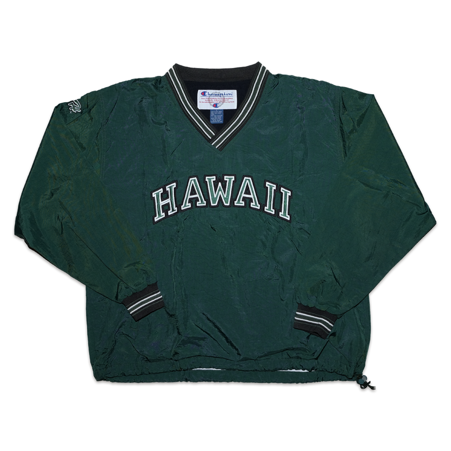 Vintage Champion University of Hawaii Windbreaker XLarge - Double Double Vintage