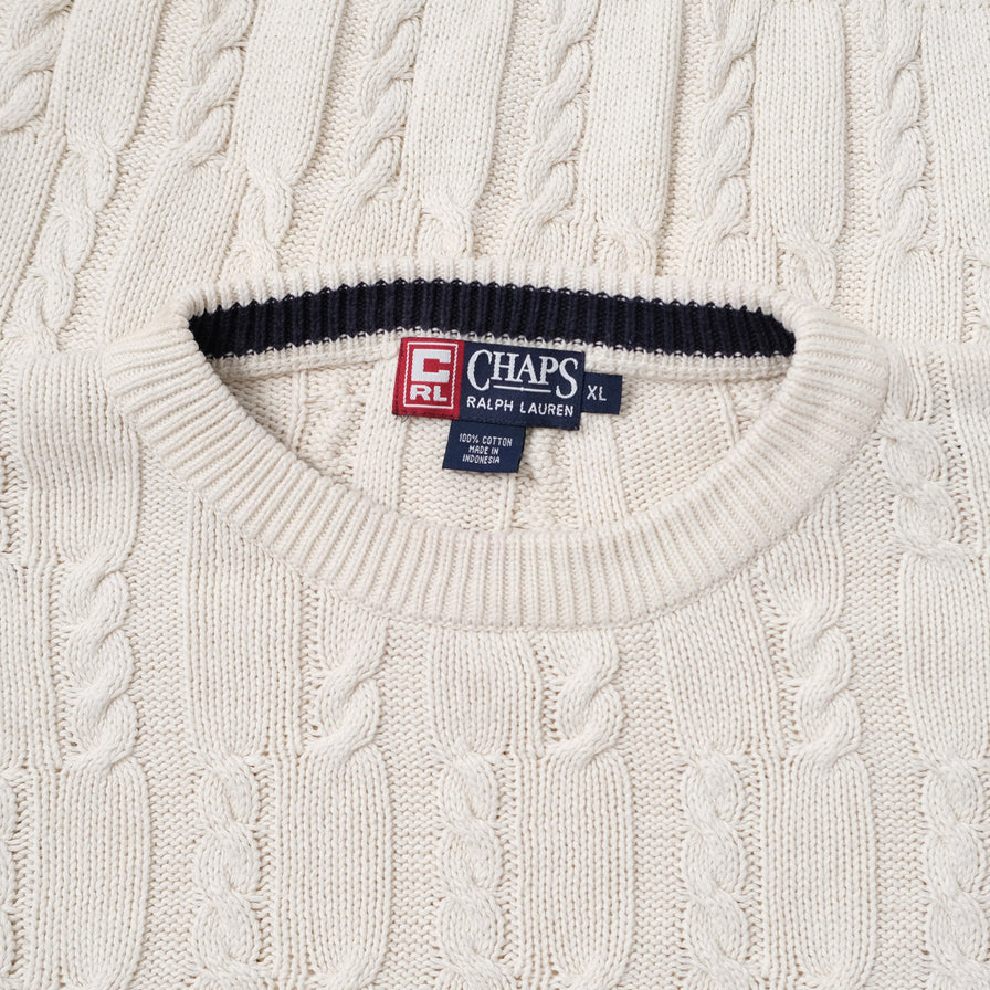 Vintage Chaps By Ralph Lauren Knit Sweater XLarge