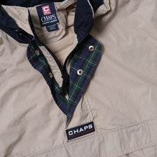 Vintage Chaps By Ralph Lauren Q-Zip Windbreaker Large