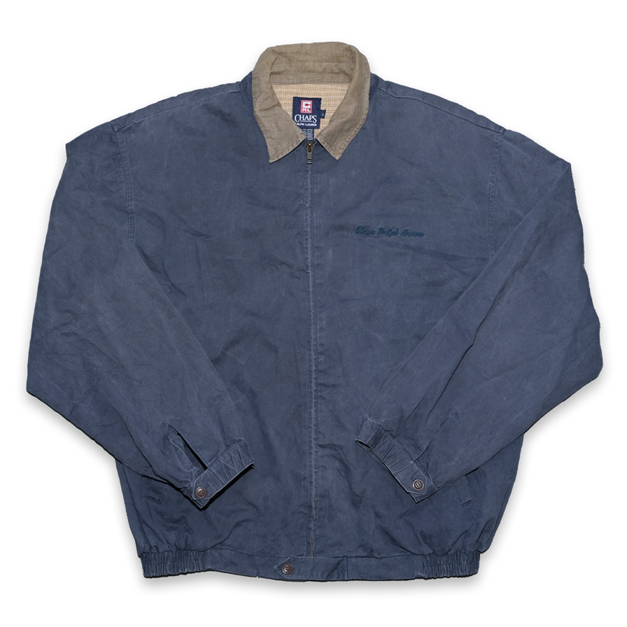 Vintage Chaps by Ralph Lauren Harrington Jacket Large - Double Double Vintage