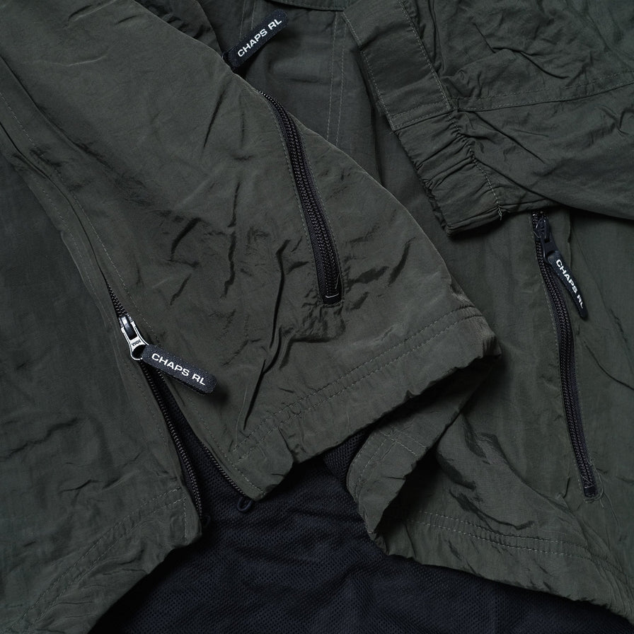 Vintage Chaps By Ralph Lauren Q-Zip Anorak Large / XLarge