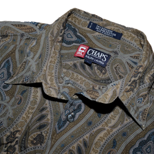 Vintage Chaps Ralph Lauren Pattern Shirt Large - Double Double Vintage