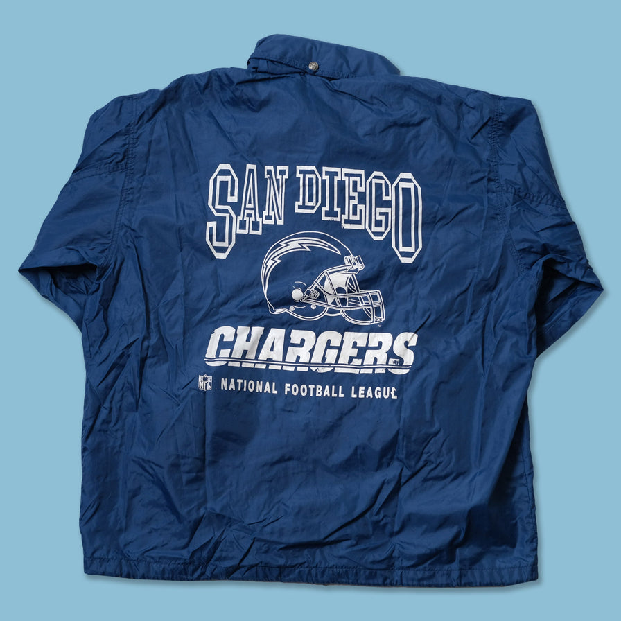 Vintage San Diego Chargers Coach Jacket XLarge