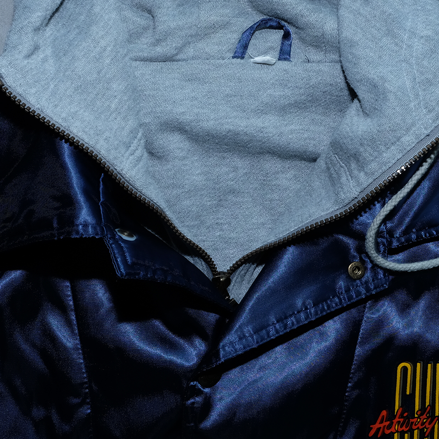 Vintage Chicago Satin Coach Jacket XLarge - Double Double Vintage