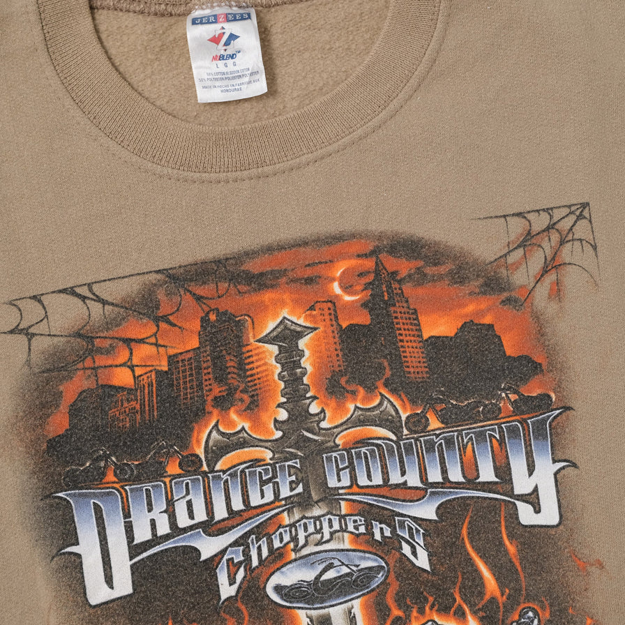 Vintage Orange County Choppers Sweater Medium / Large