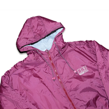 Vintage Hooded Coach Jacket XLarge - Double Double Vintage