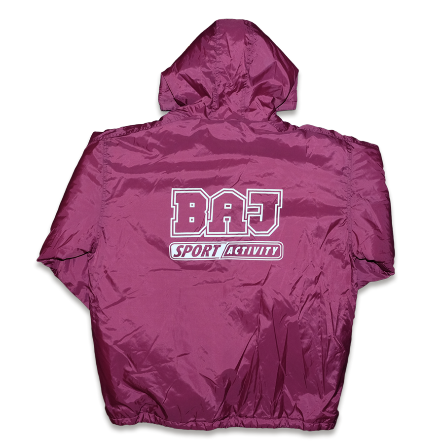 Vintage Hooded Coach Jacket XLarge - Double Double Vintage