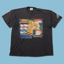 Vintage 1998 adidas World Cup France T-Shirt Large