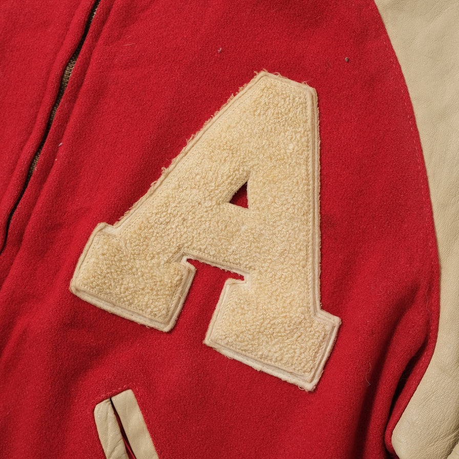 Vintage College Wool Jacket Medium