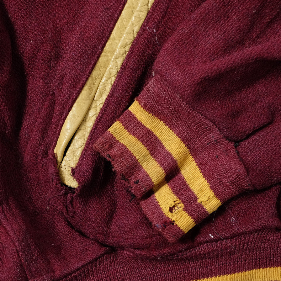 Vintage College Wool Jacket Small
