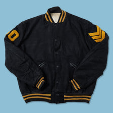 Vintage College Wool Jacket Large