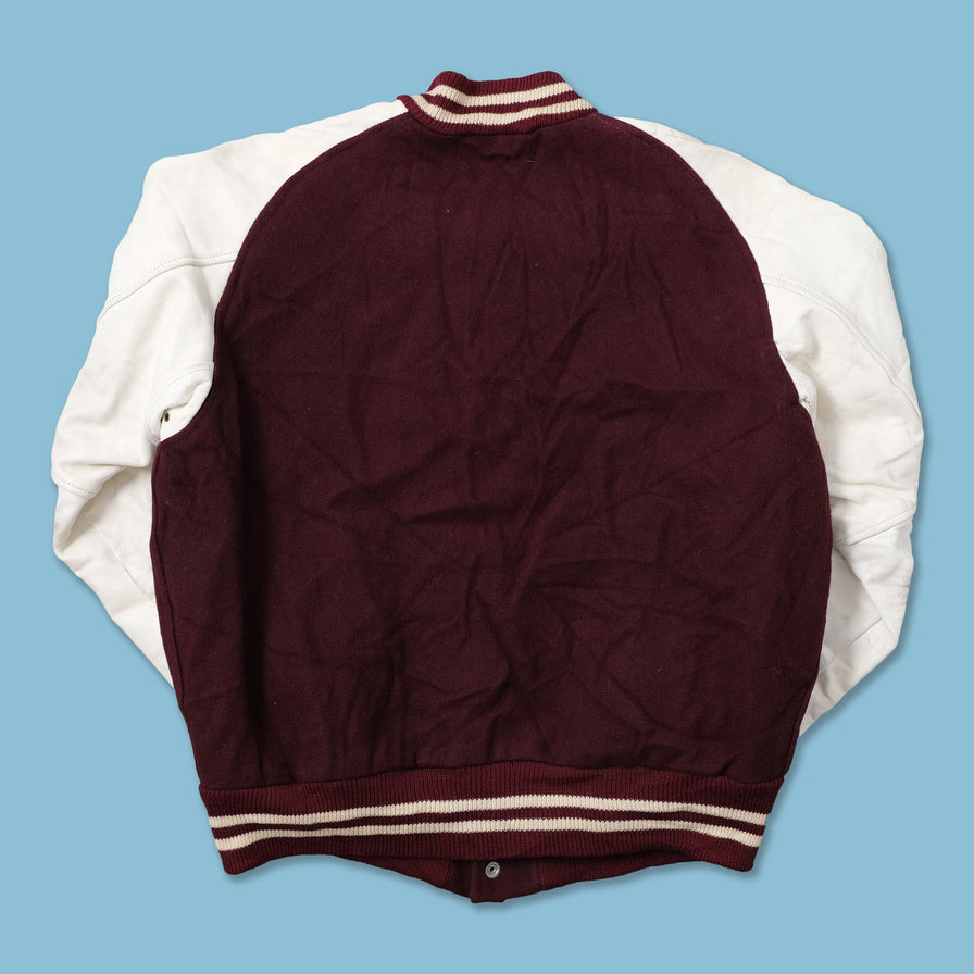 Vintage College Wool Jacket Large