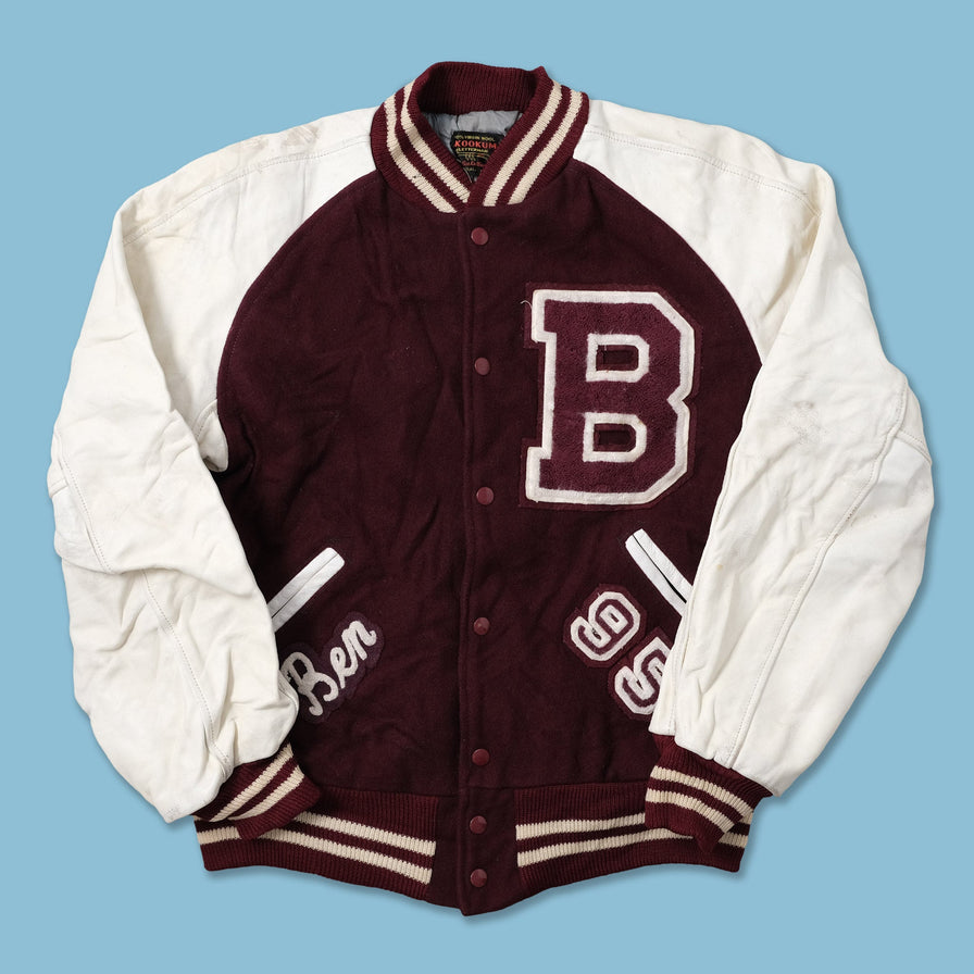 Vintage College Wool Jacket Large