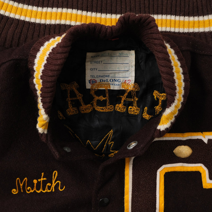 Vintage College Wool Jacket Medium