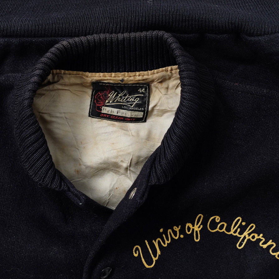 Vintage College Wool Jacket Large