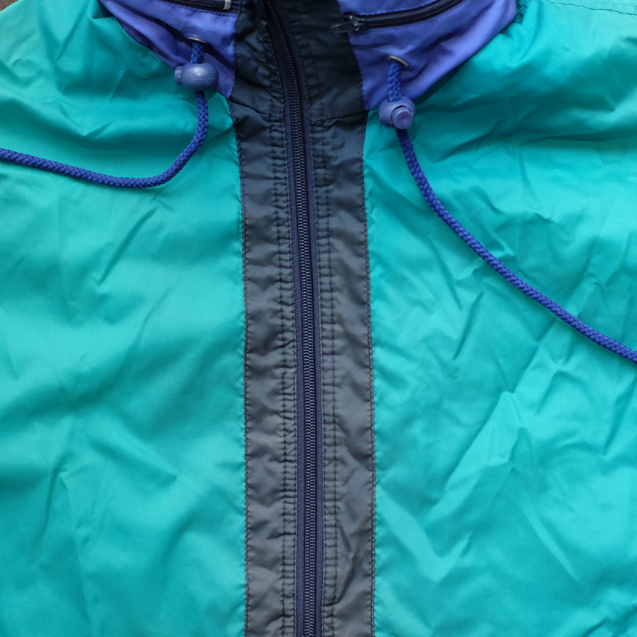 Vintage Half Zip Windbreaker Large - Double Double Vintage