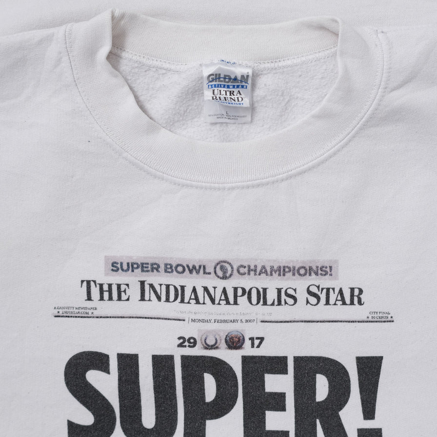 2007 Indianapolis Colts Sweater Large / XLarge